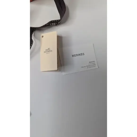 Authentic Hermes colorful hair or purse twilly scarf with box - Picture 10 of 13